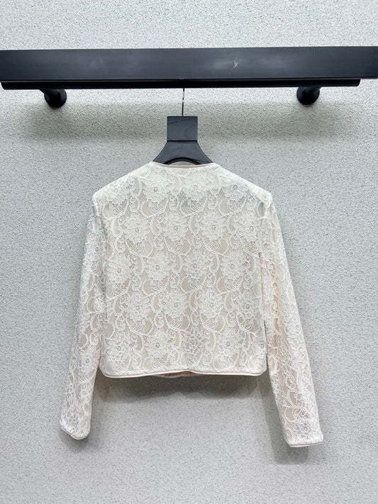 Chan 25fw lace jacket