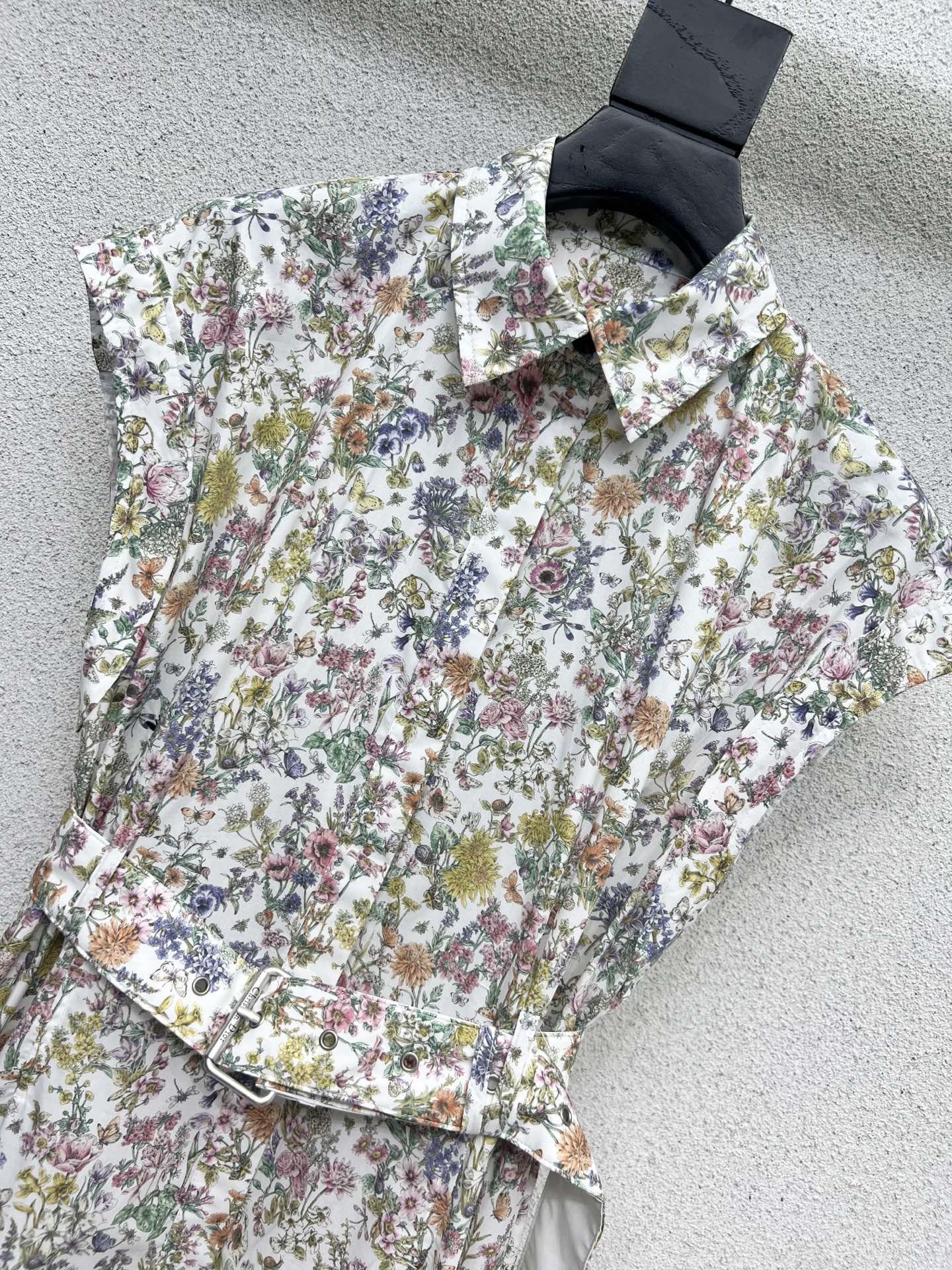 CD 25fw printed dress