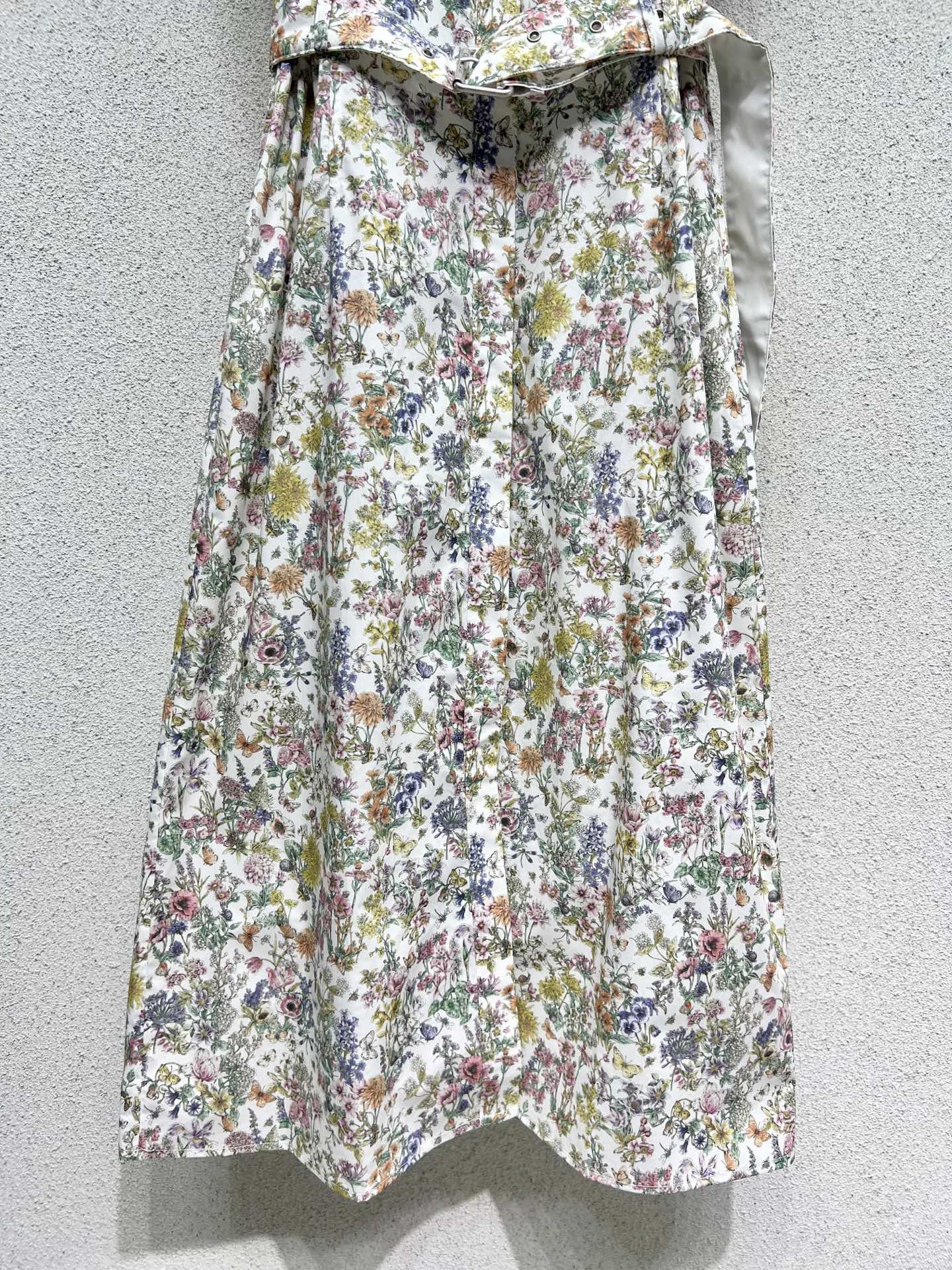 CD 25fw printed dress