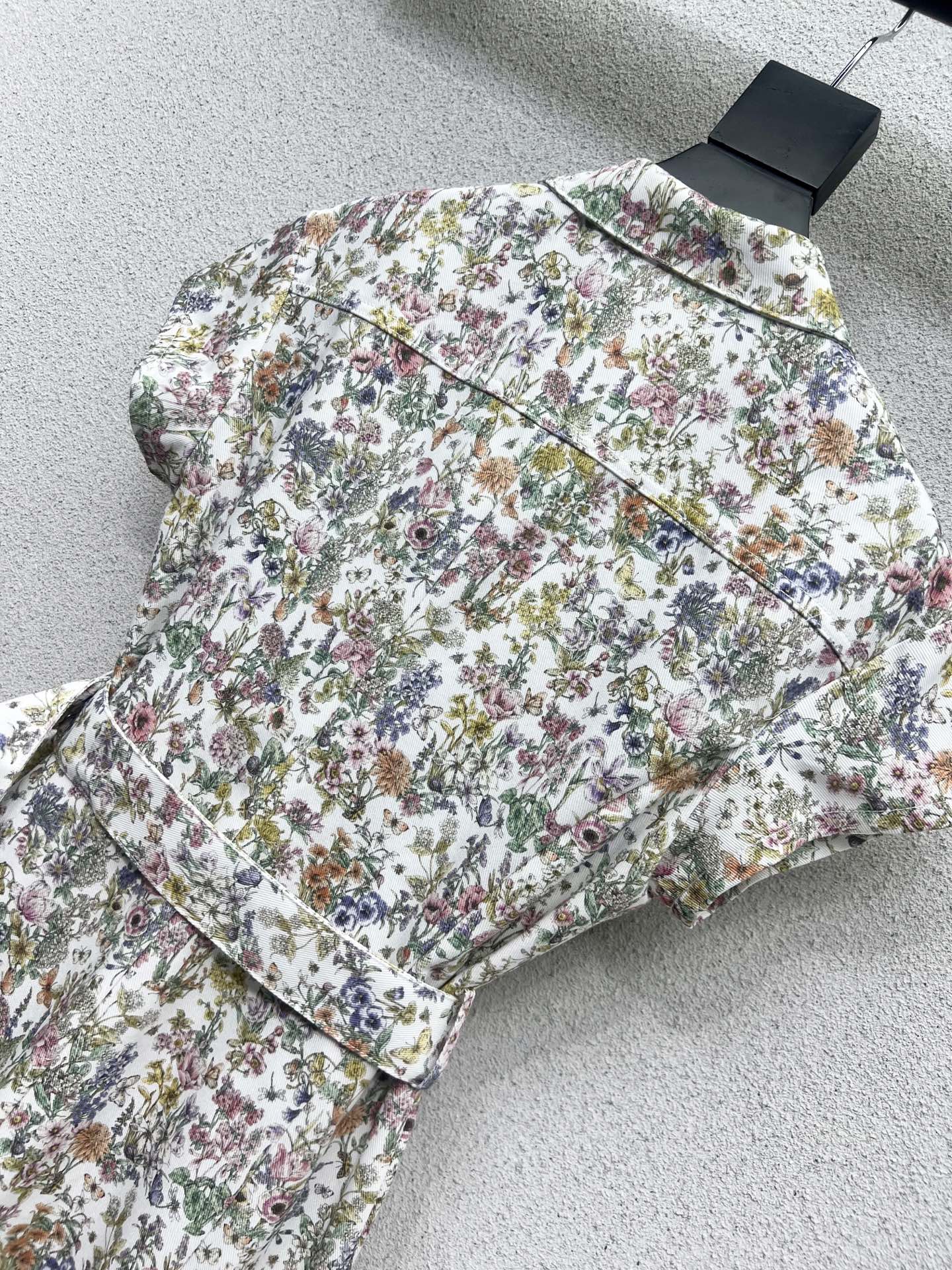 CD 25fw printed dress