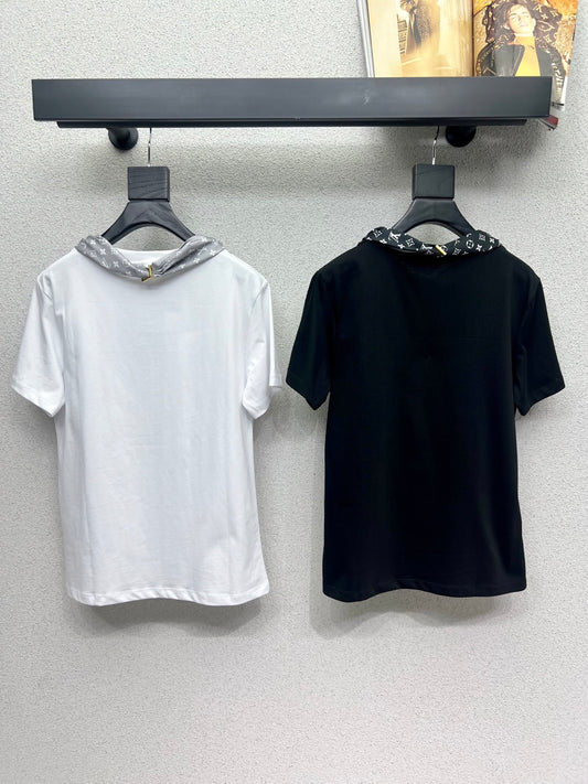 Louis 25fw scarf t-shirt