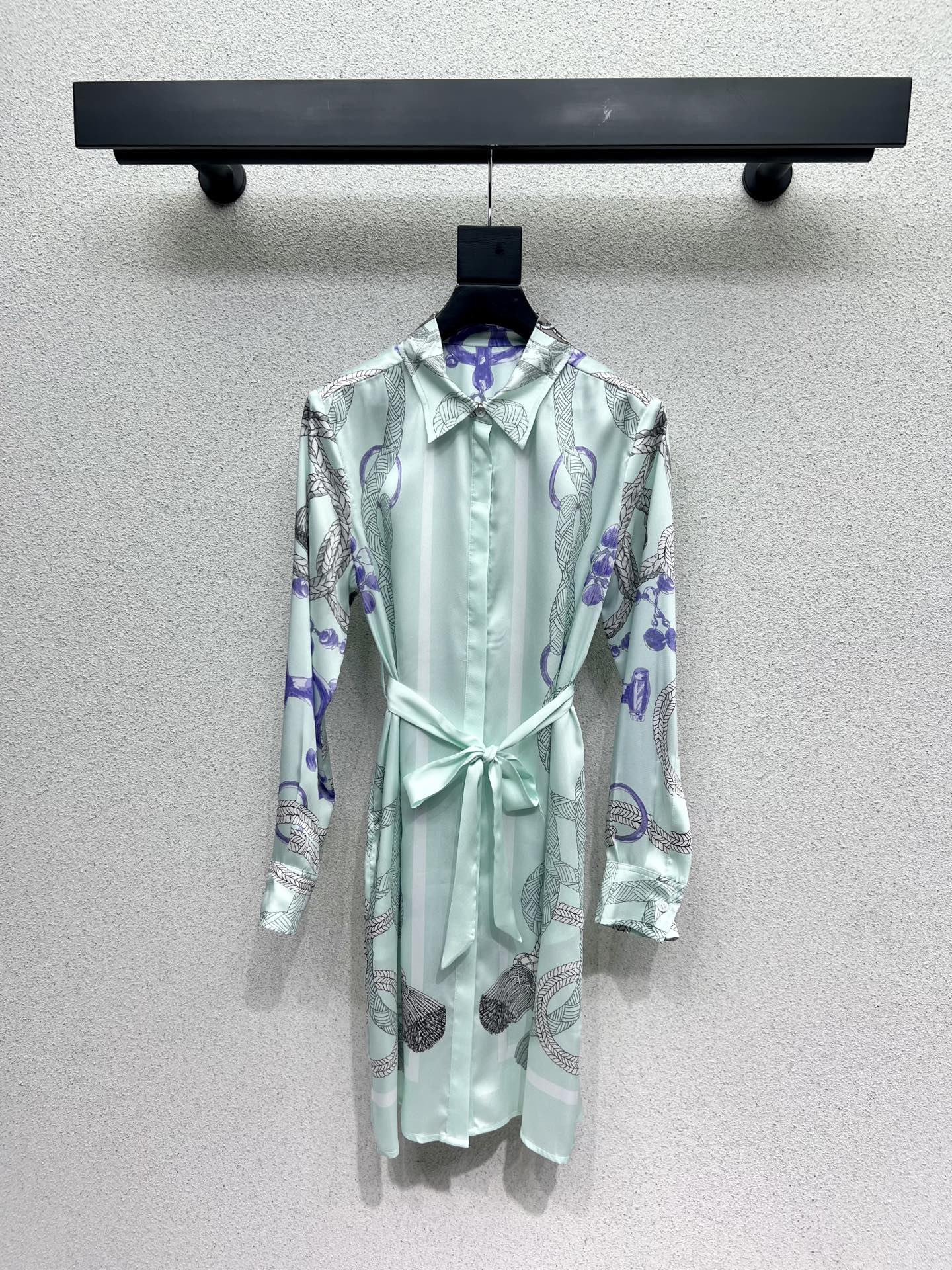Herm 25fw printed dress