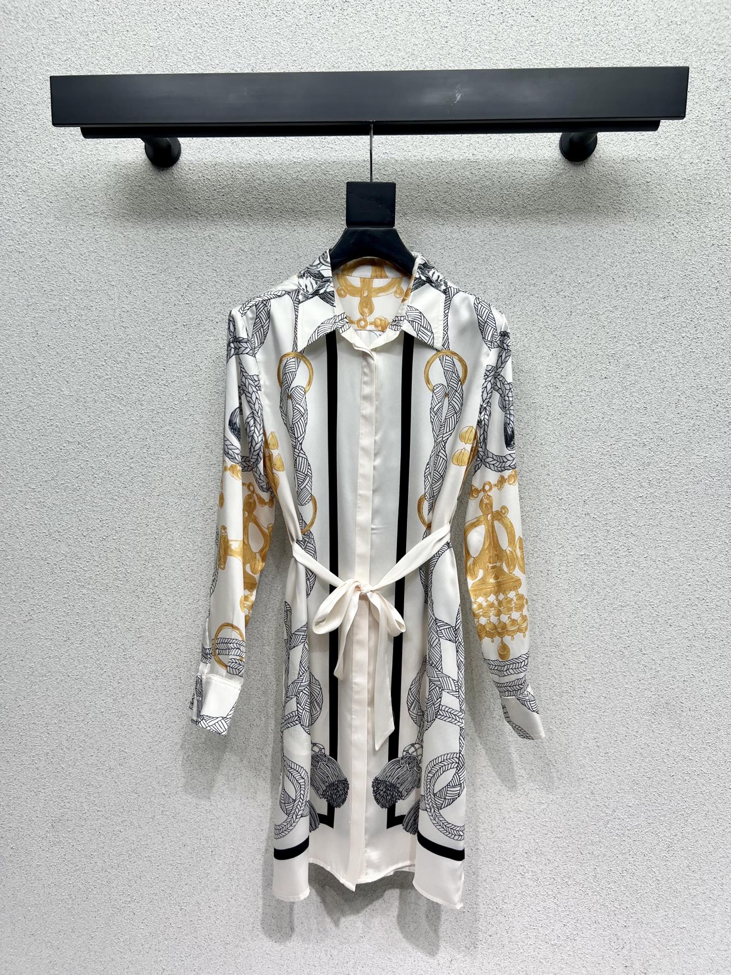 Herm 25fw printed dress