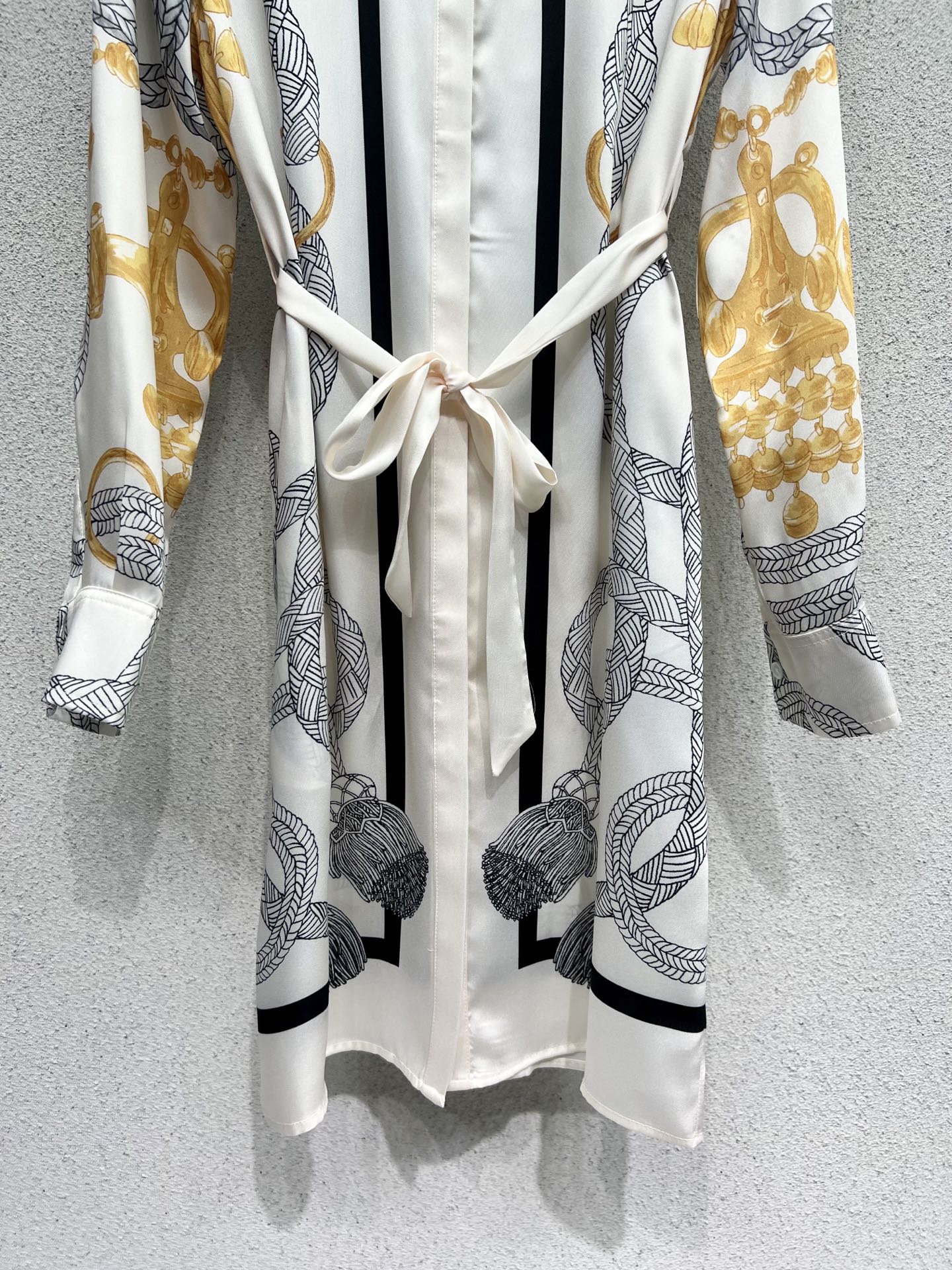 Herm 25fw printed dress
