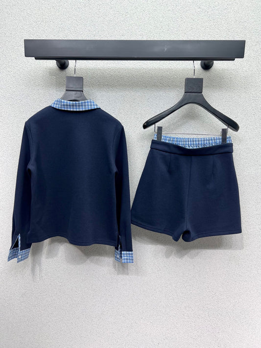 Miu 25fw embroidered suit