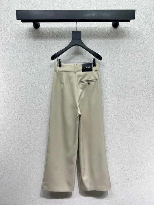 Loe 25fw pleated pants