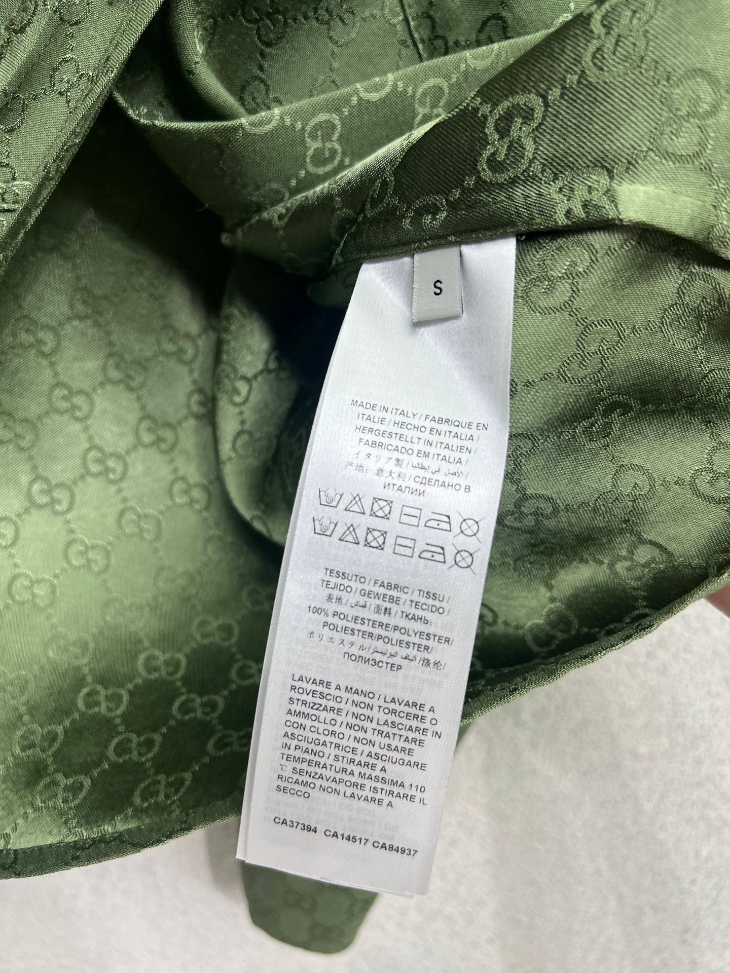 Guc 25ss jacquard shirt