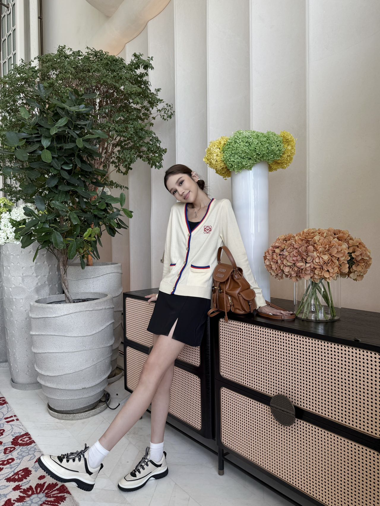 Loe 25fw knitted cardigan