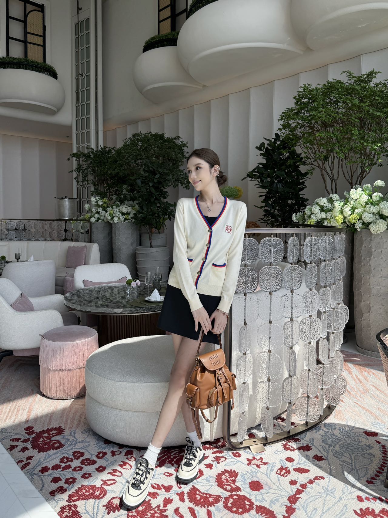 Loe 25fw knitted cardigan