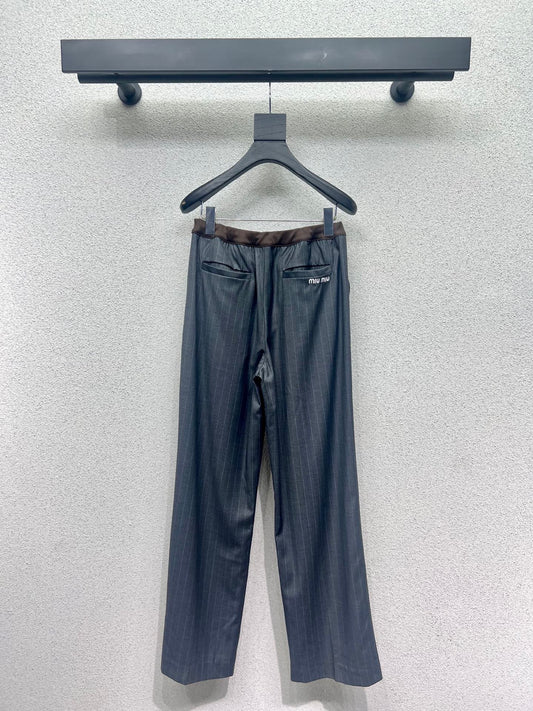 Miu 25fw silk pants