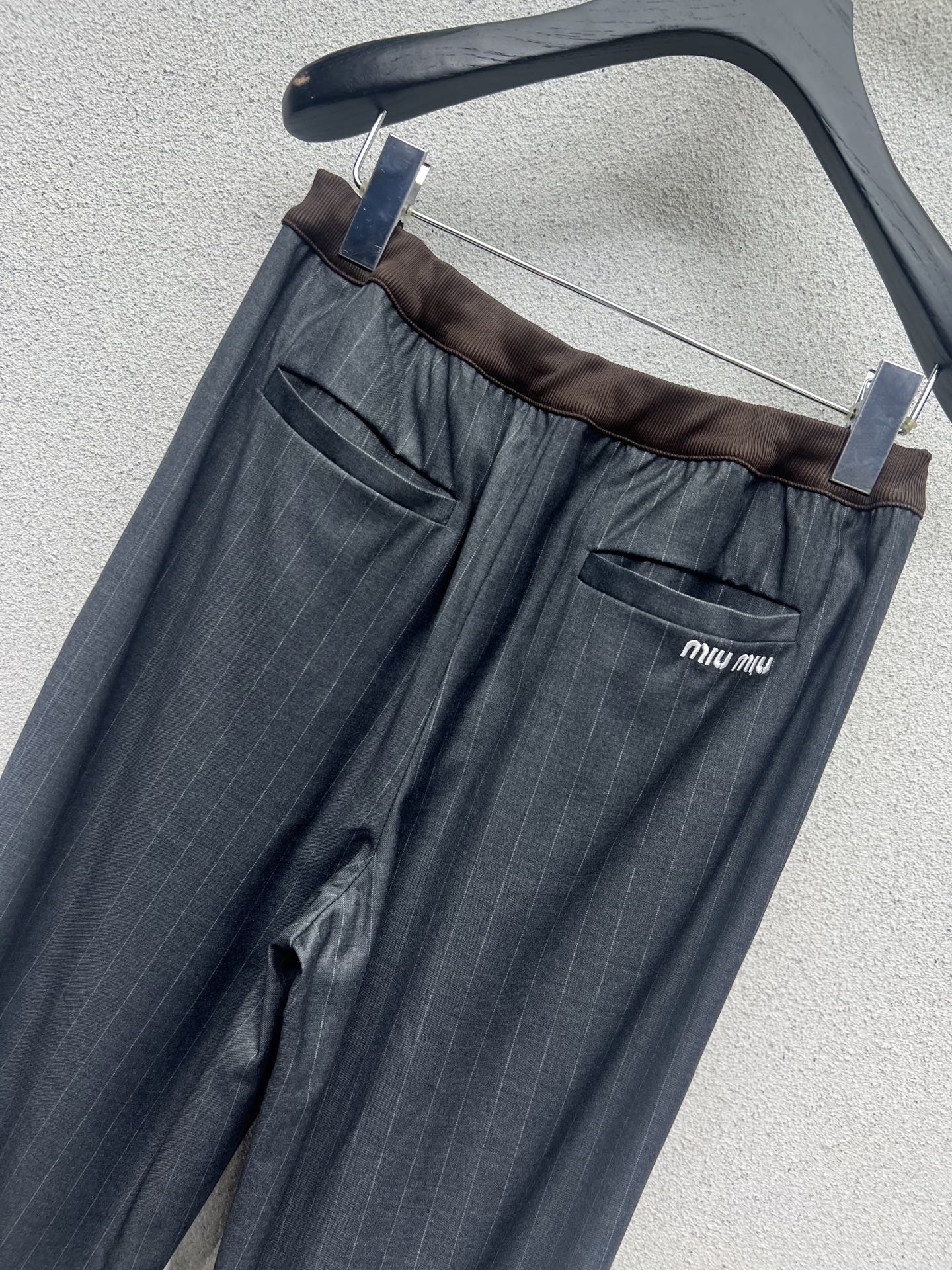 Miu 25fw silk pants