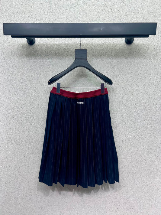 Miu 25fw pleated skirts