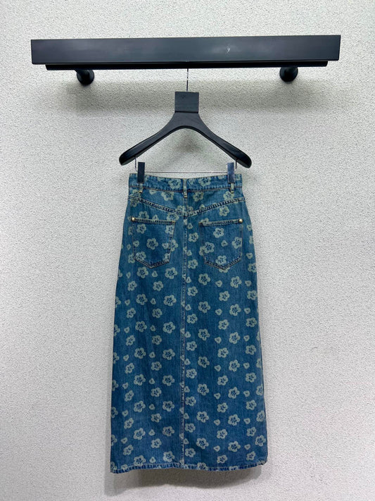 Chan 25fw printed skirts