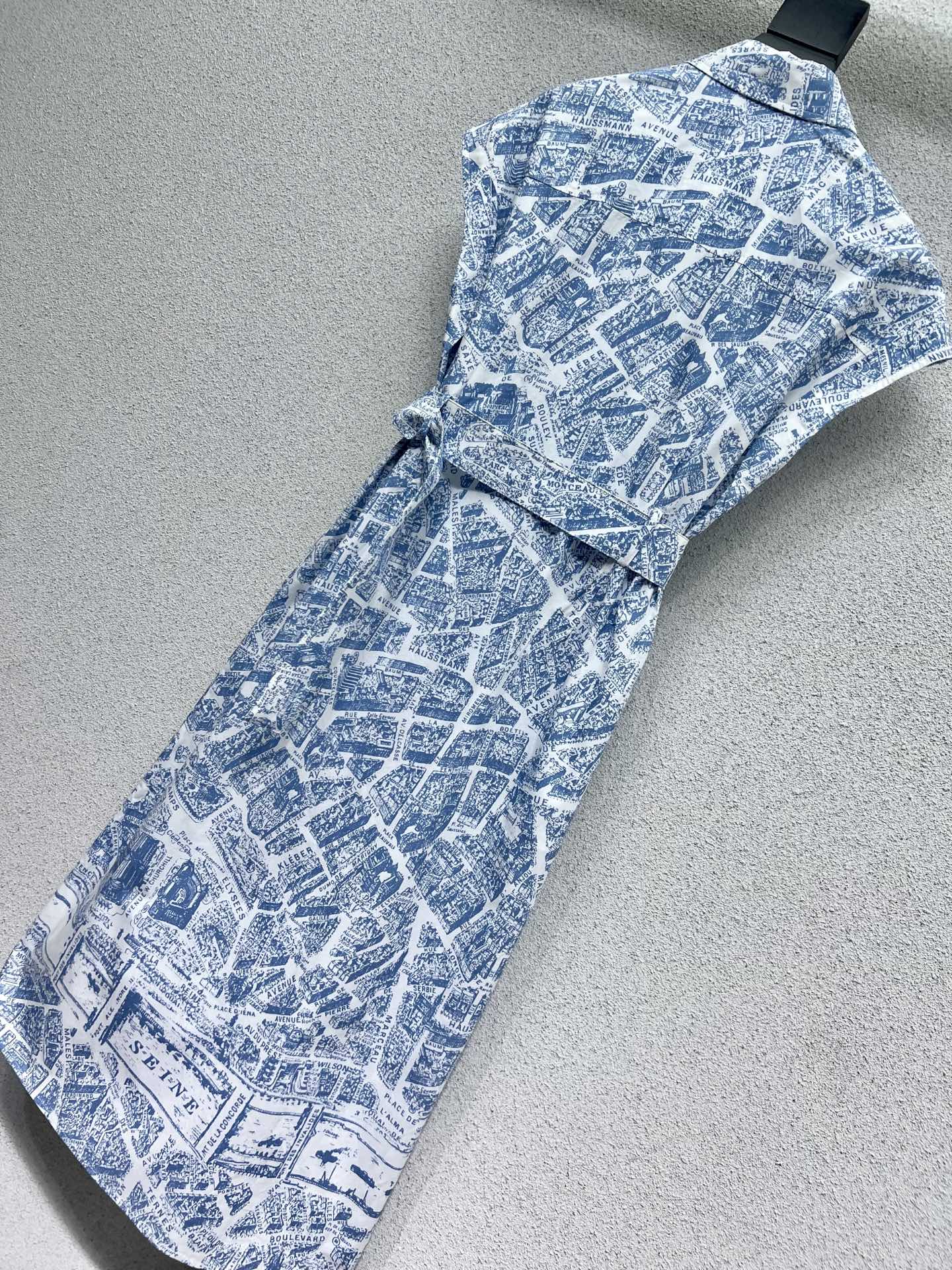 CD 25fw printed dress