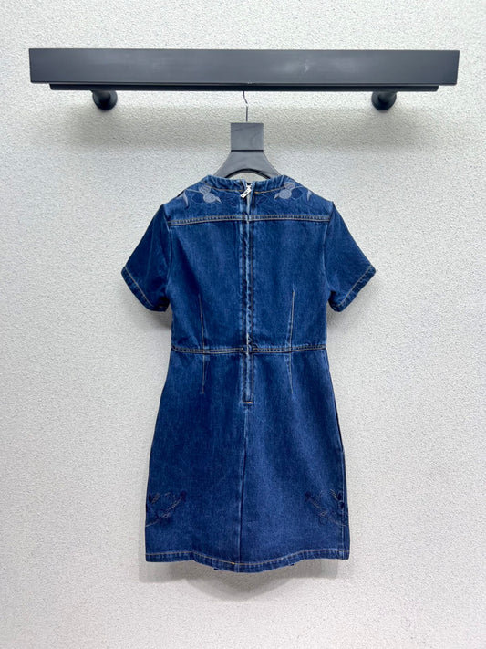 Guc 25fw embroidered dress