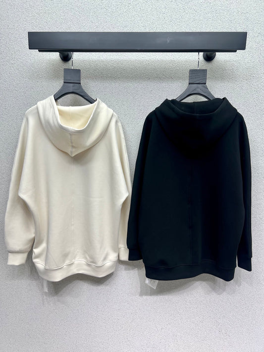 Mon 25fw embroider hoodie