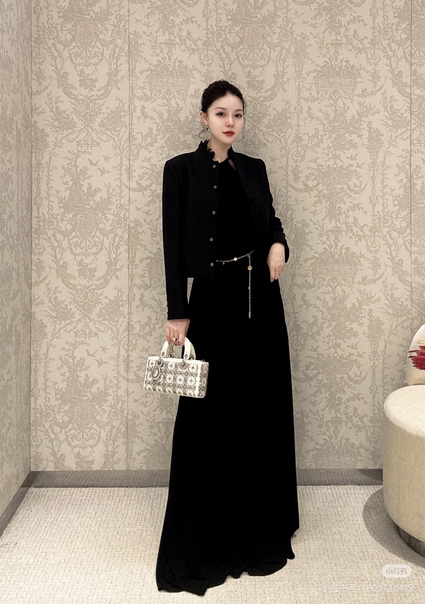 CD 25fw lace jacket