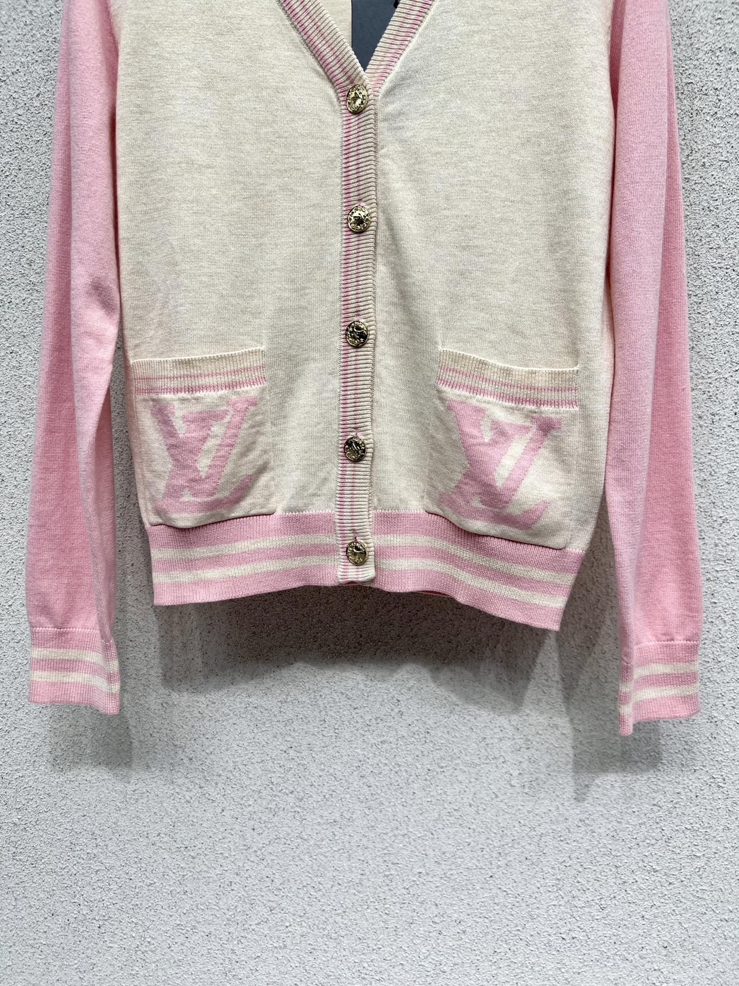 Louis 25fw jacquard cardigan