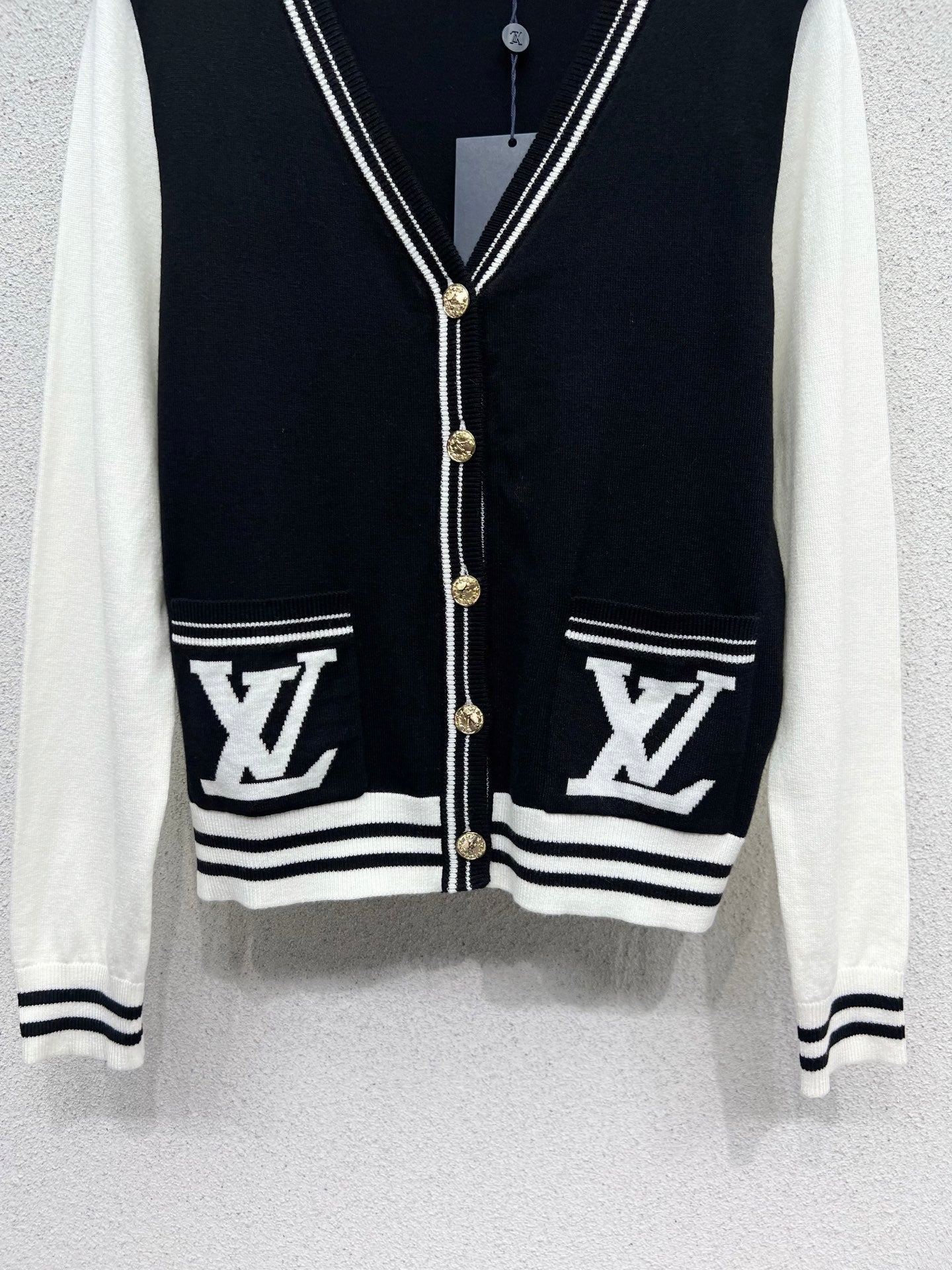 Louis 25fw jacquard cardigan