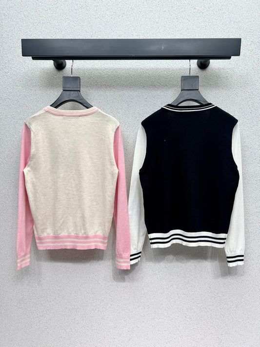 Louis 25fw jacquard cardigan