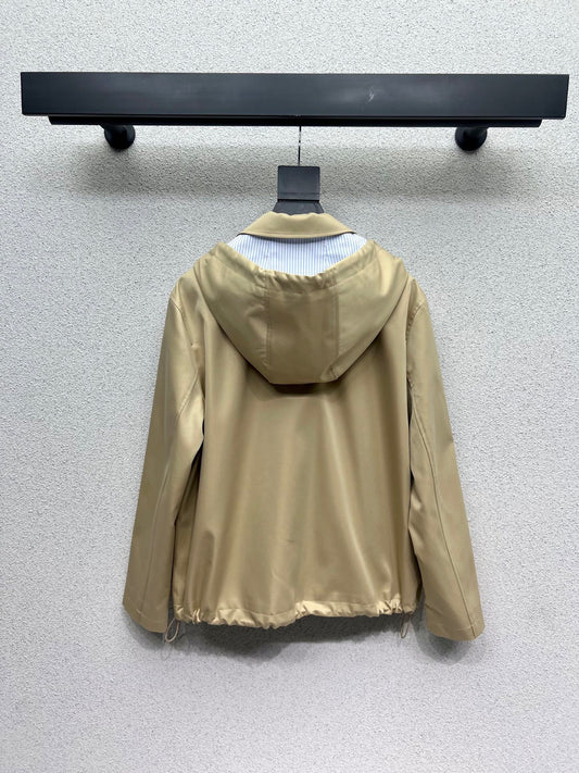 Miu 25fw Hooded Jacket