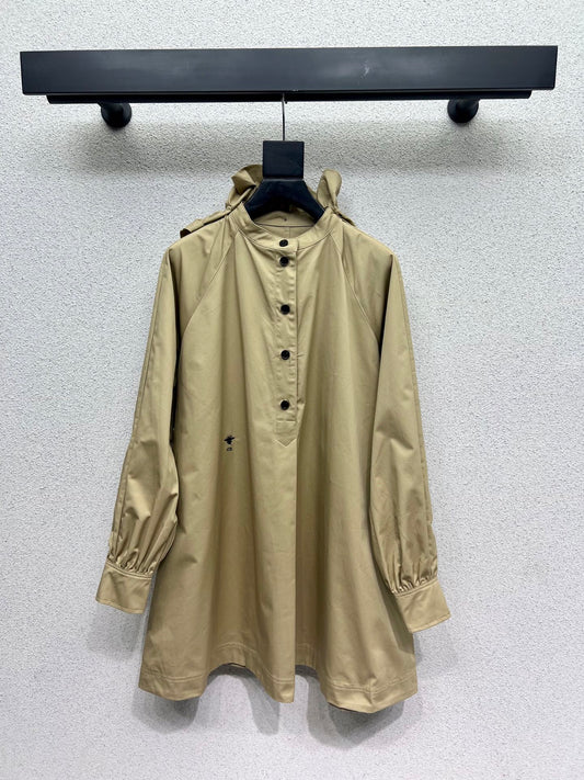 CD 25fw lotus leaf dress