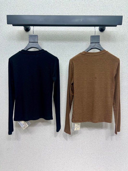 Loe 25fw printed sweater