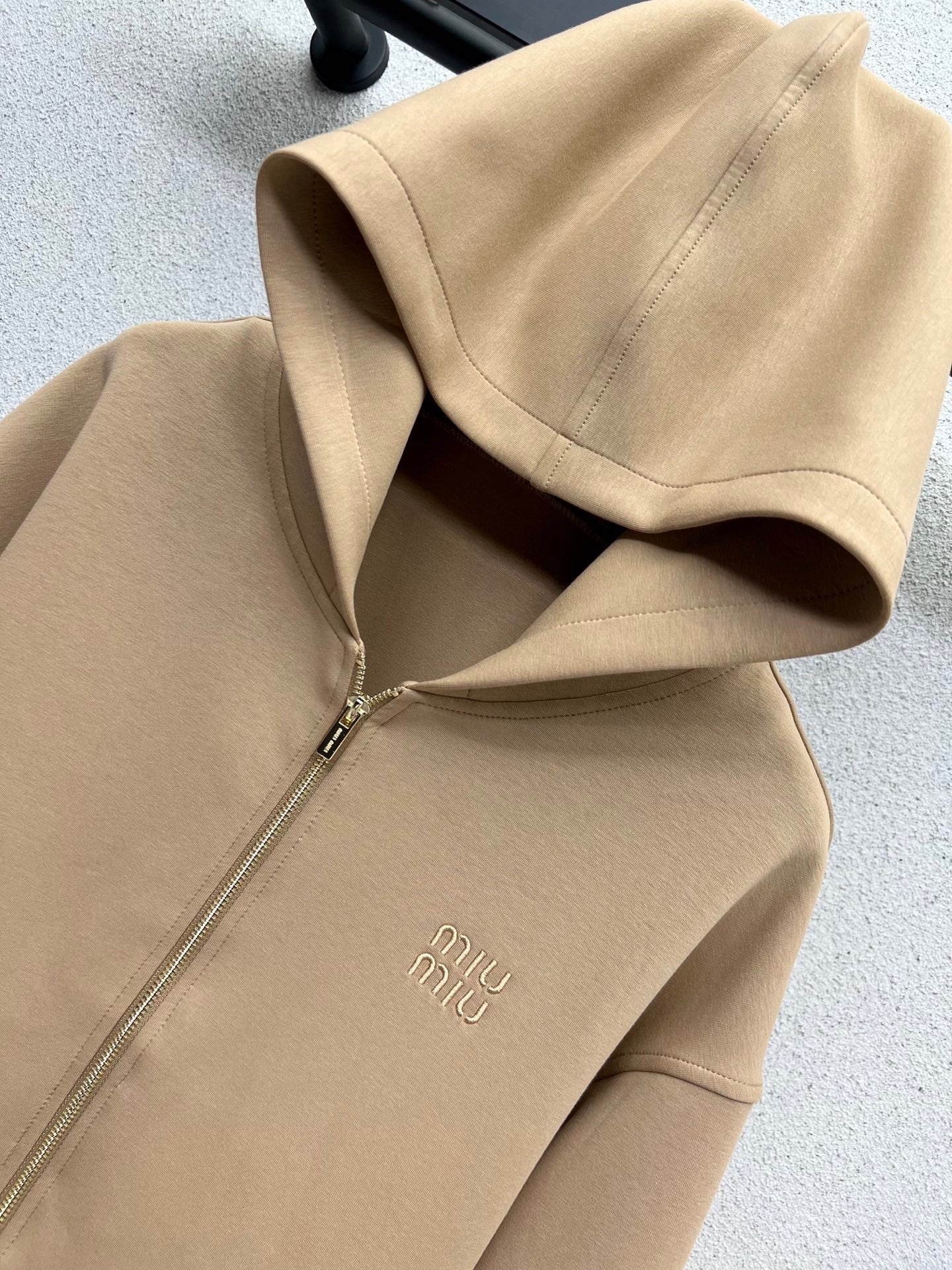 Miu 25fw a-llmatch hoodie