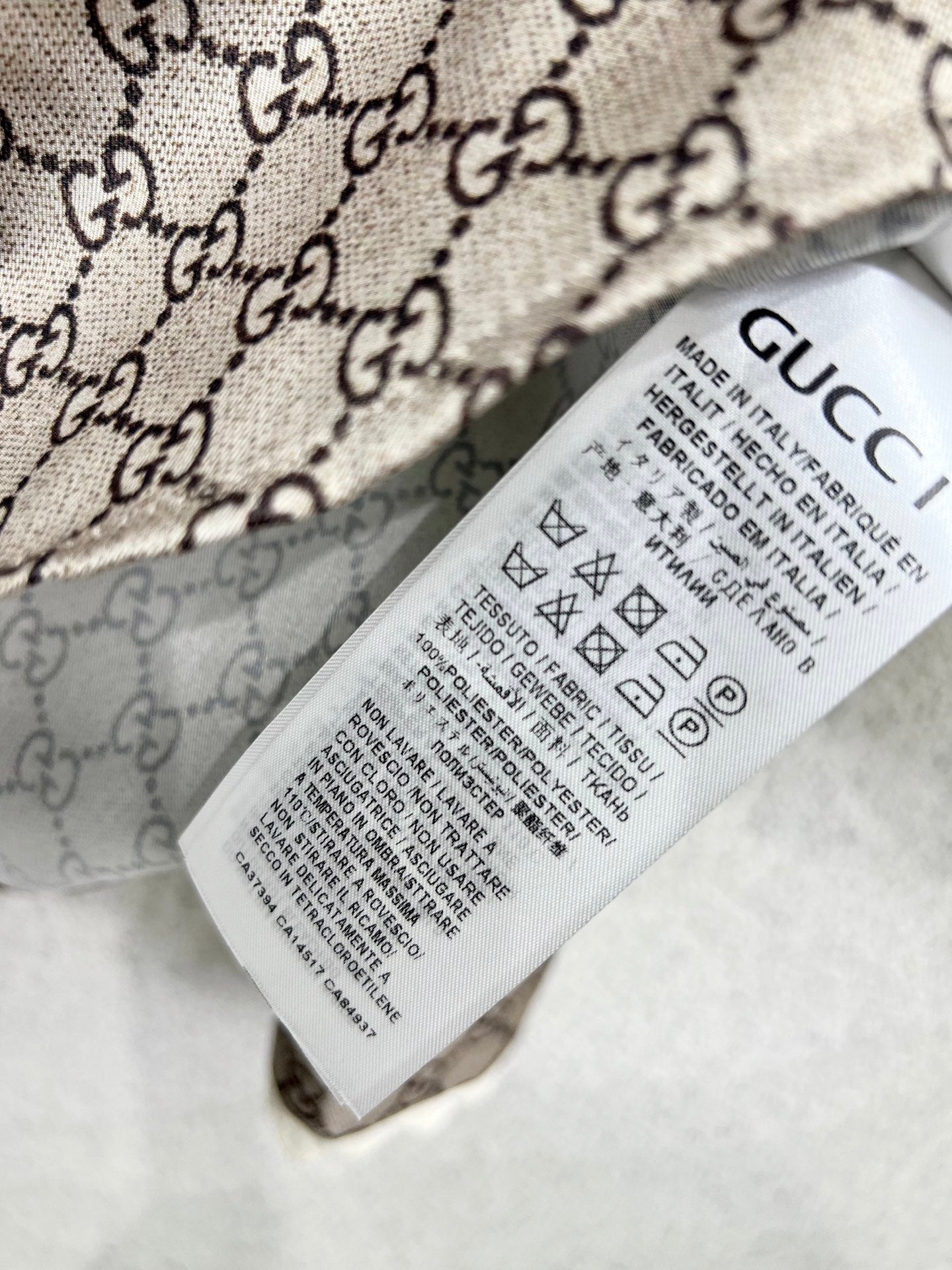 Guc 25fw printer shirt