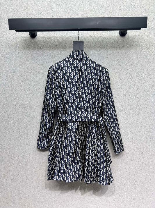 CD 25fw jacquard dress