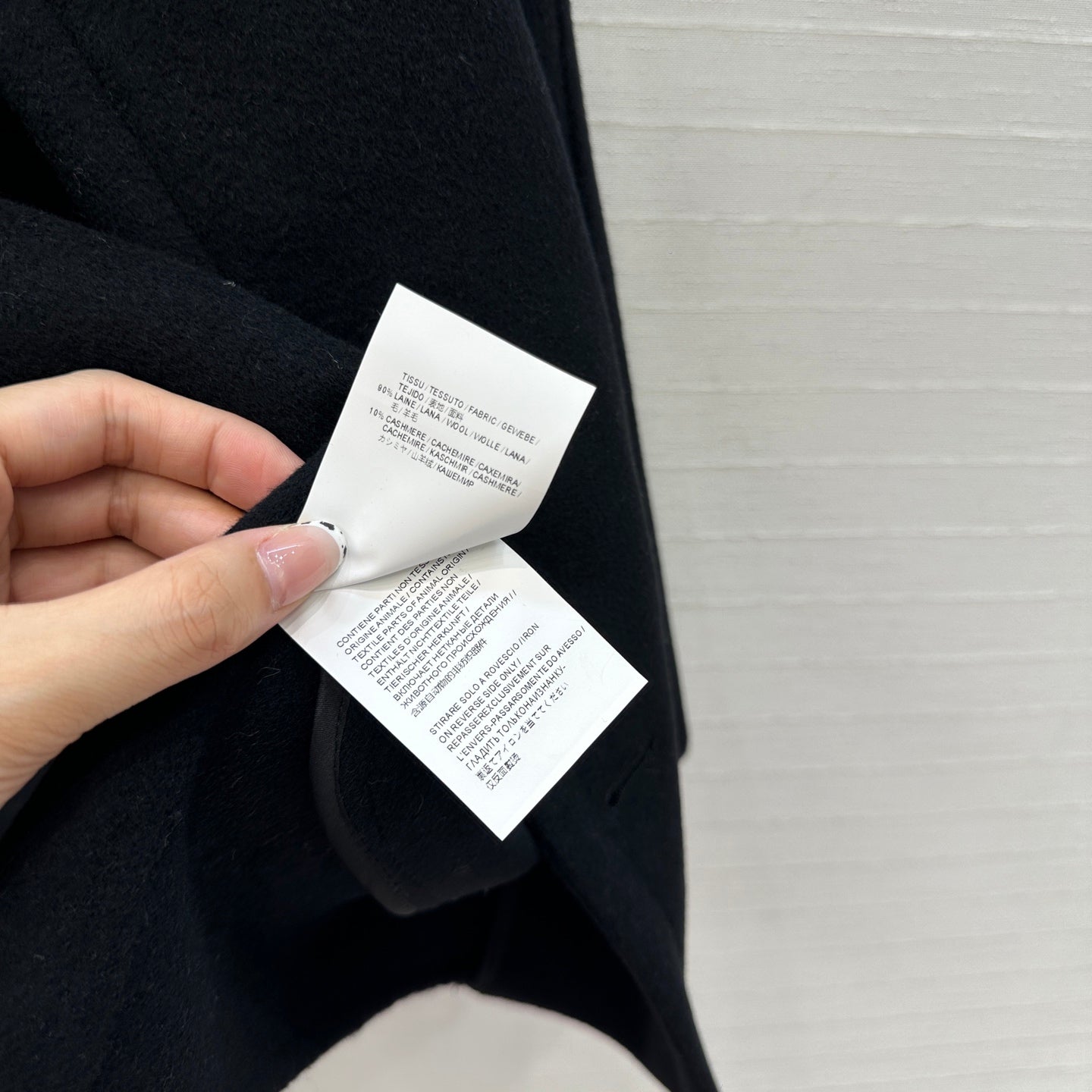 Loe 25fw cashmere coat