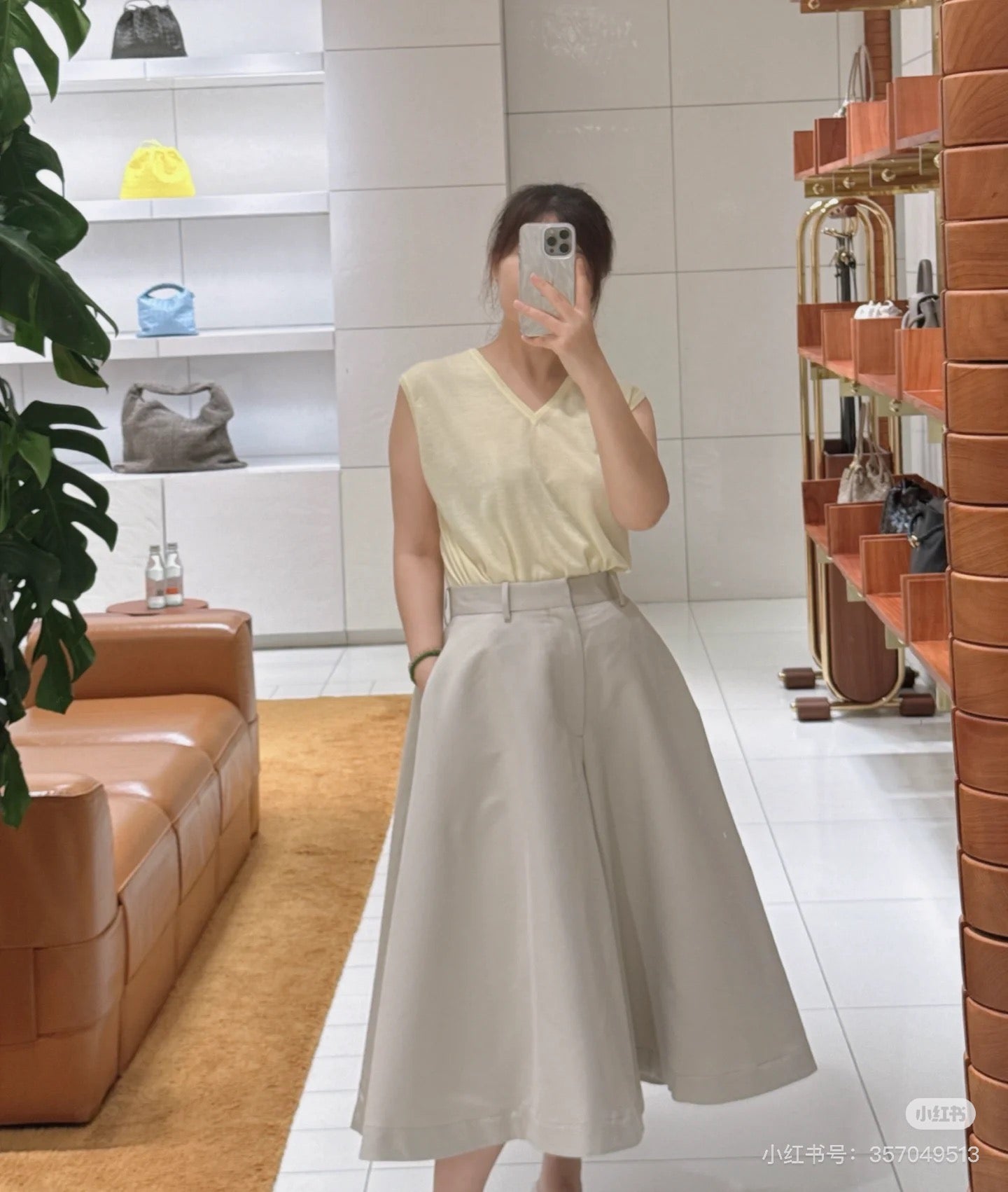 Bottega 25fw all-match skirt