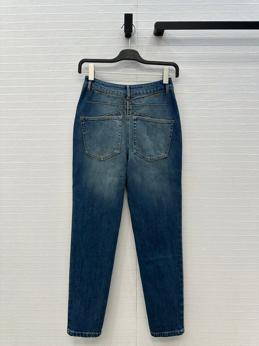 Alai 25fw all-mstch jeans
