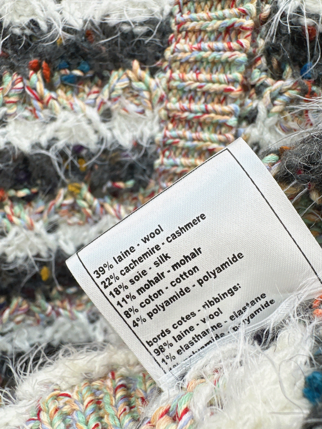 Chan 25fw knitted suit