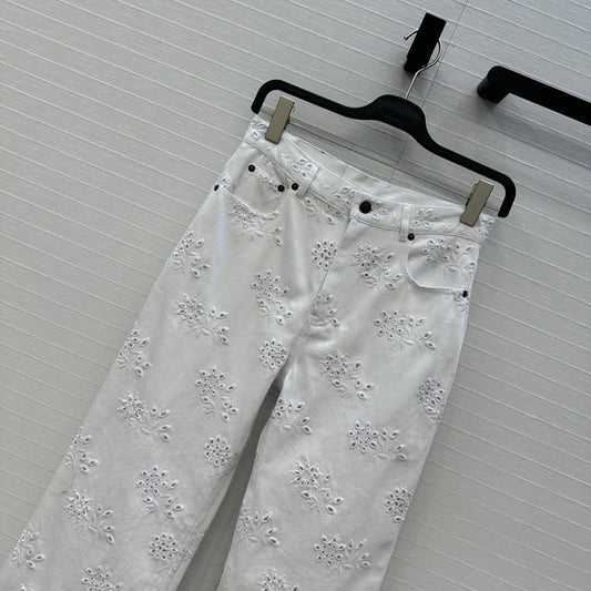 Chl 25fw jacquard jeans