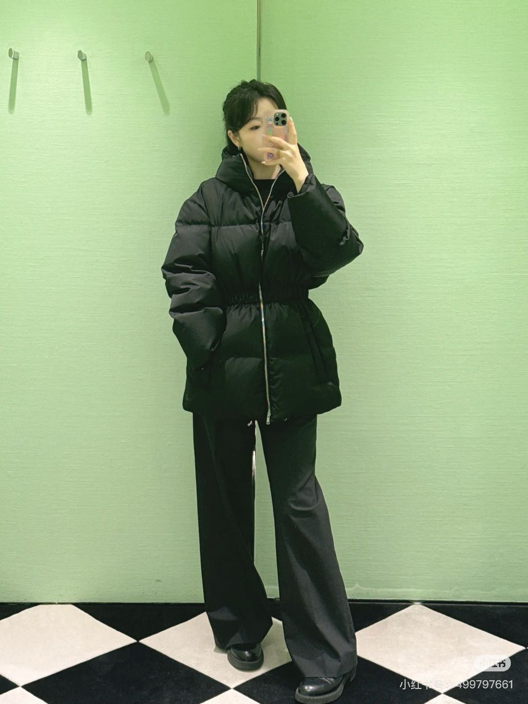 Pra 25fw down jacket