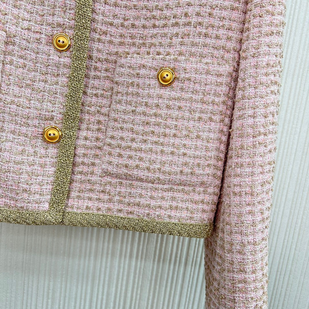 Miu 25fw woven jacket