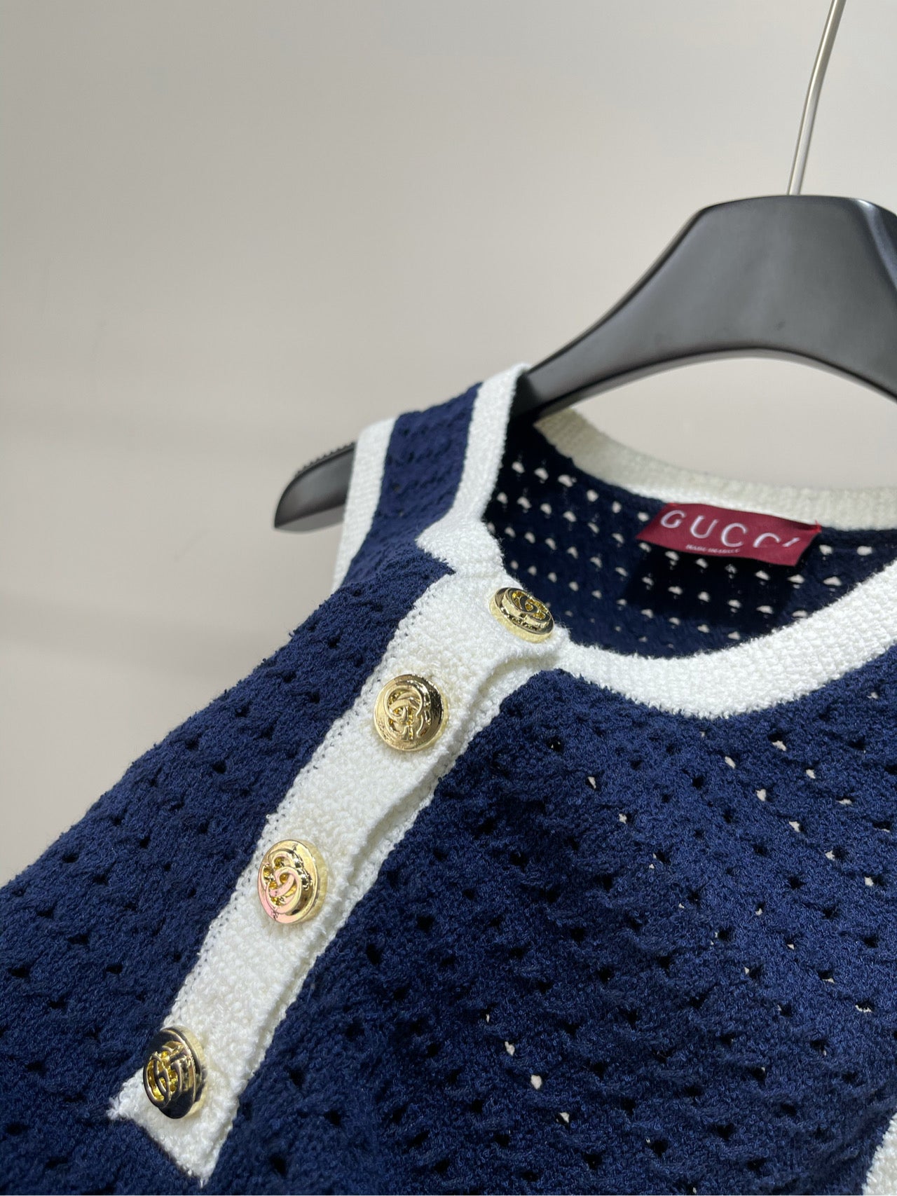 Guc 25fw knitted dress