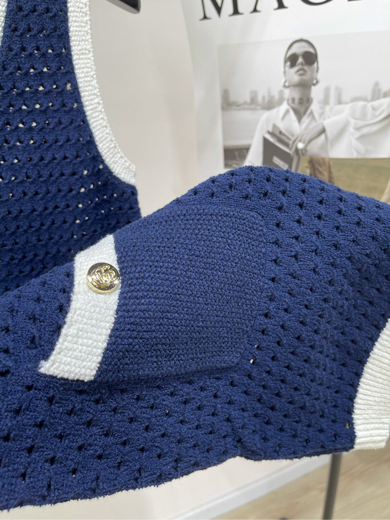 Guc 25fw knitted dress
