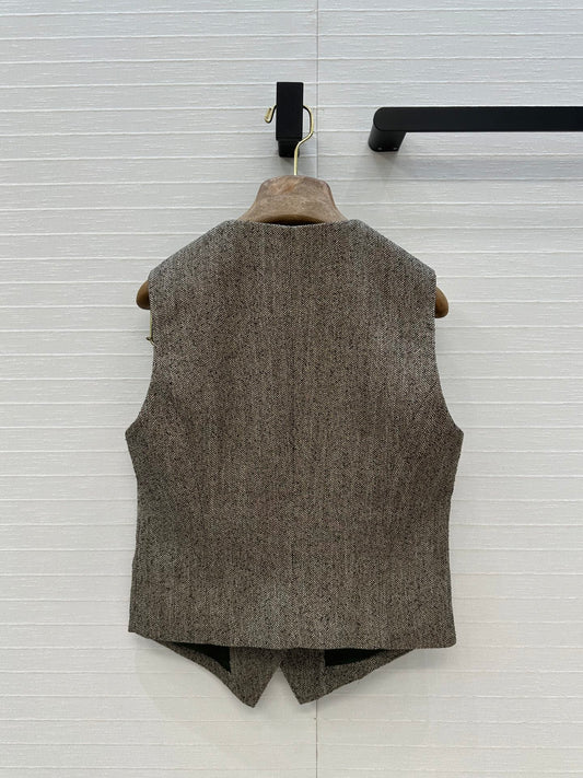Loro 25fw sleeveless vest