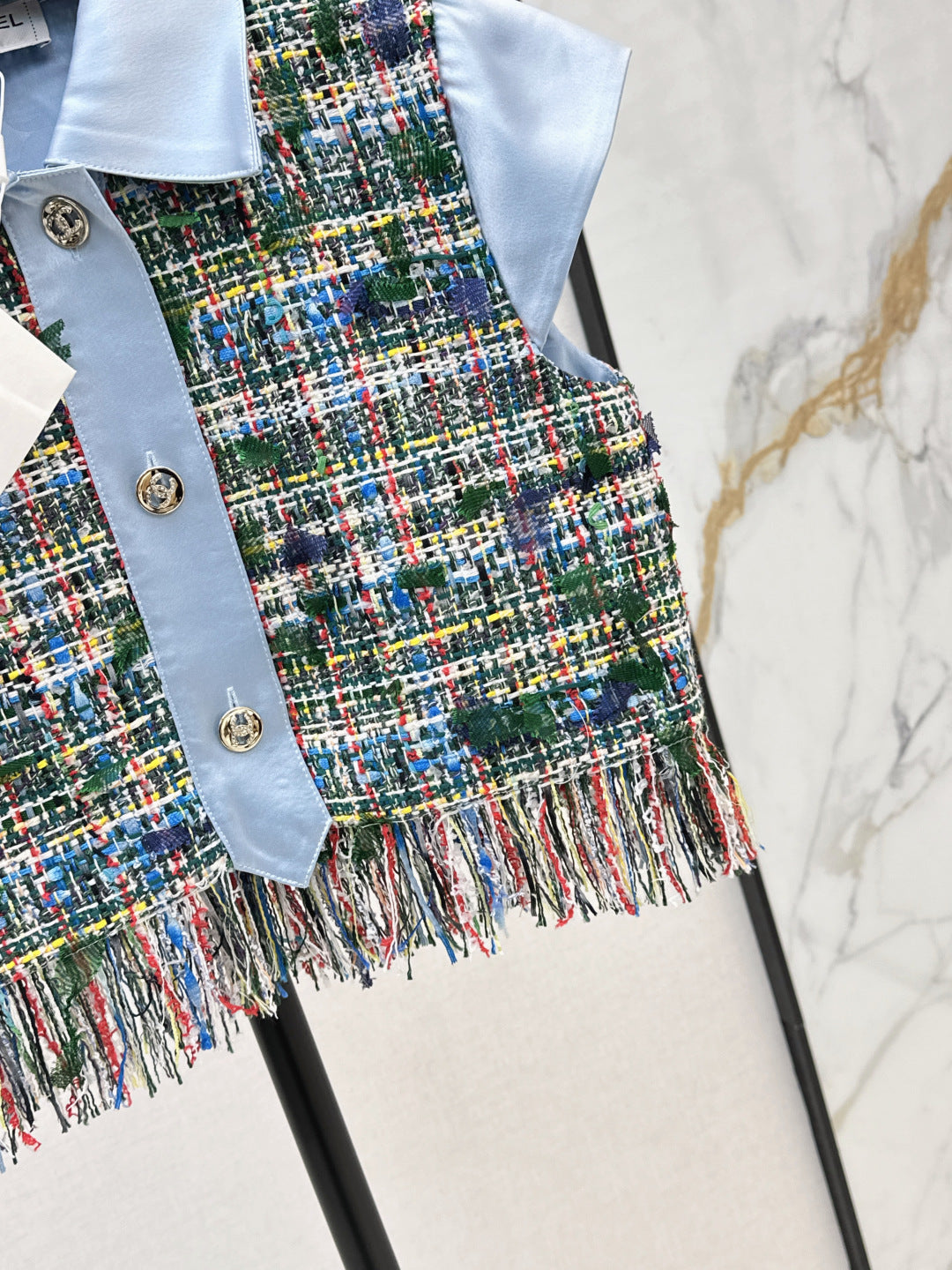 Chan 25fw woven vest