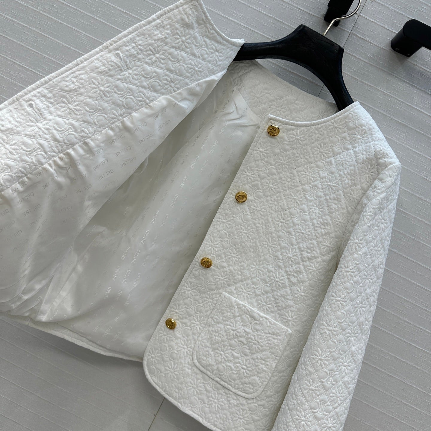 Cel 25fw jaacquard jacket