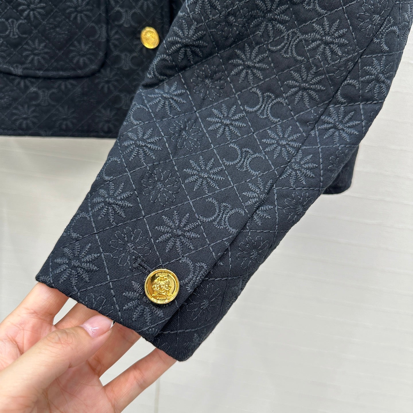 Cel 25fw jaacquard jacket