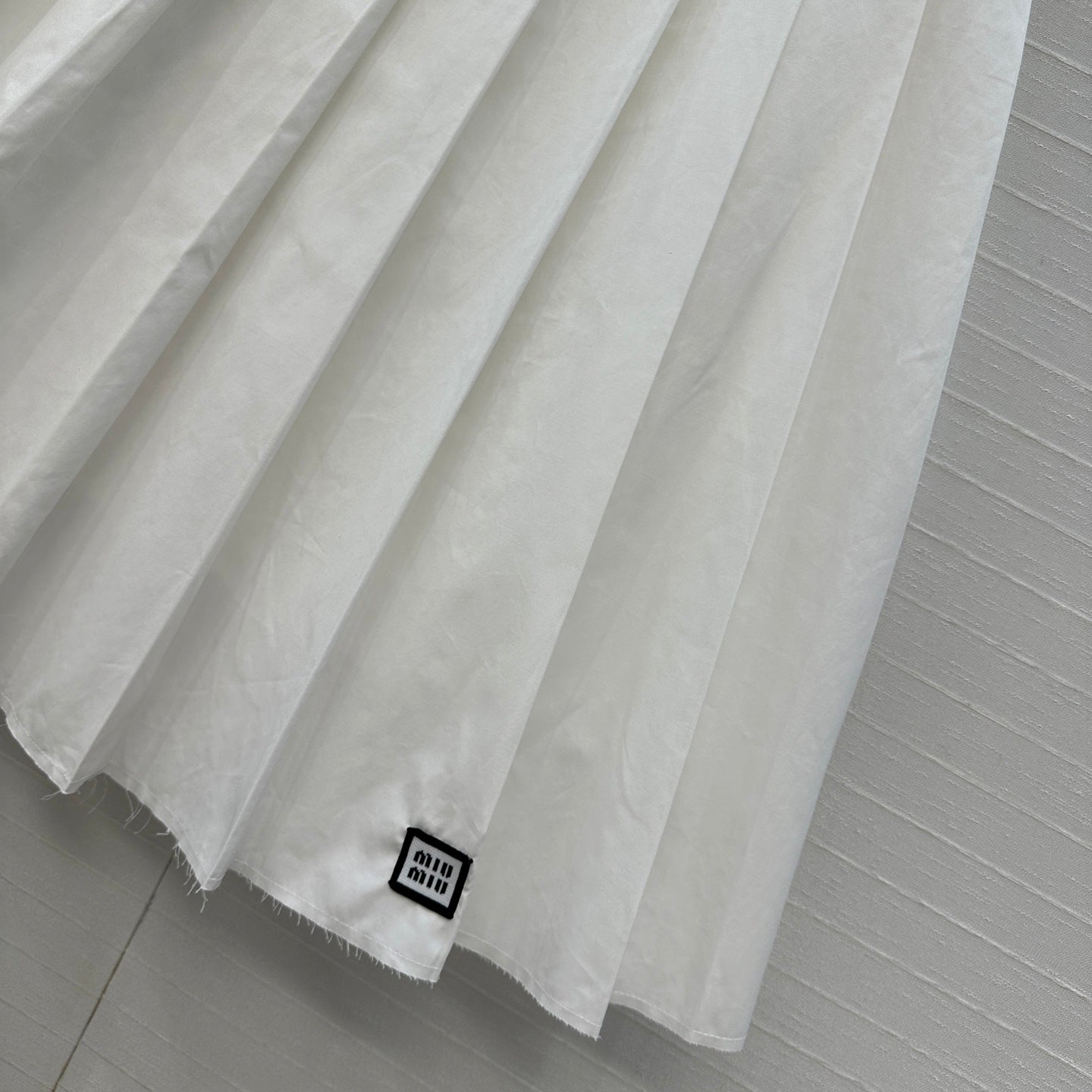 Miu 25fw pleated skirts