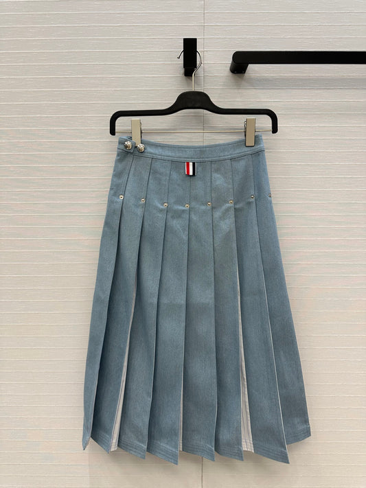 Tho 25fw pleated skirts