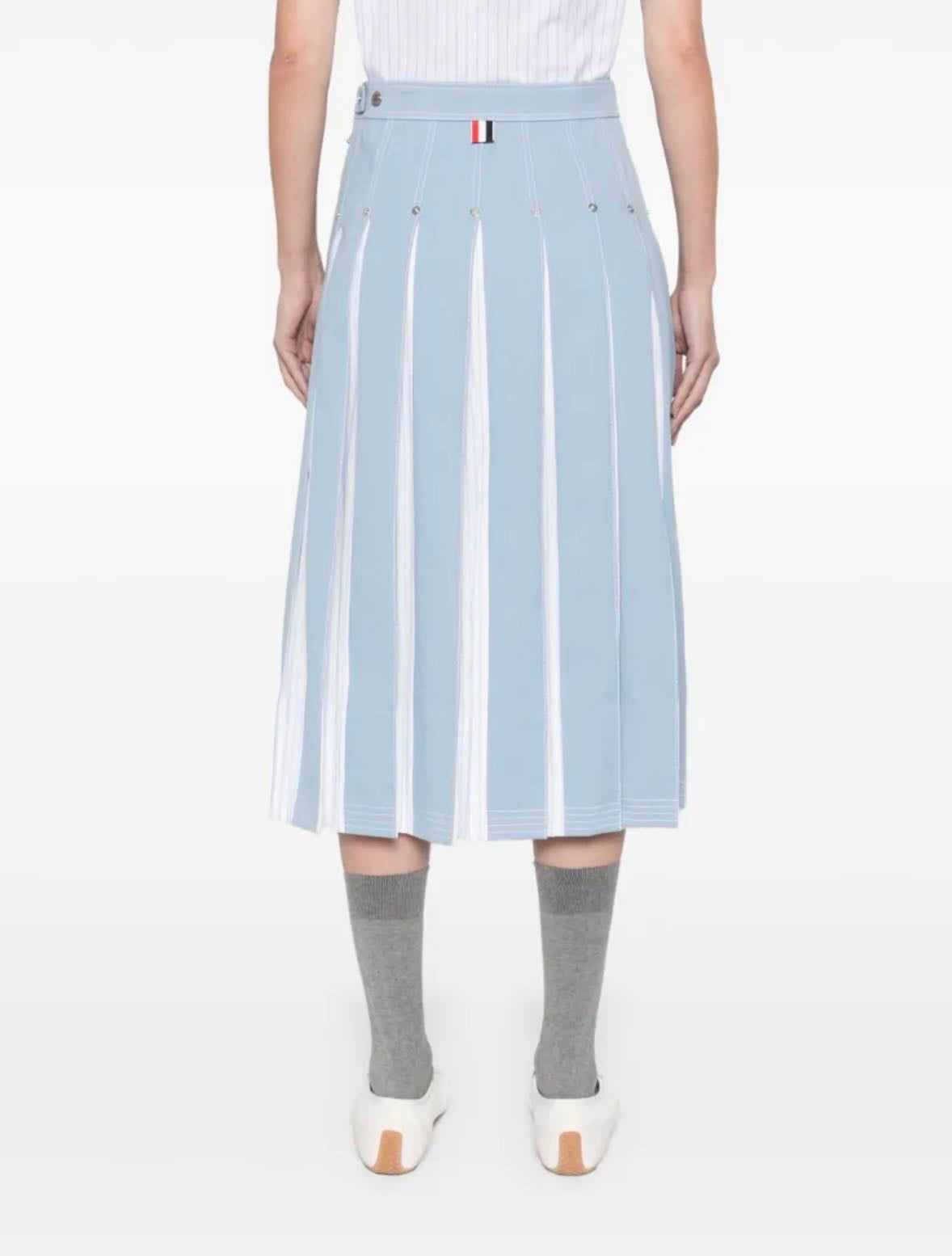 Tho 25fw pleated skirts