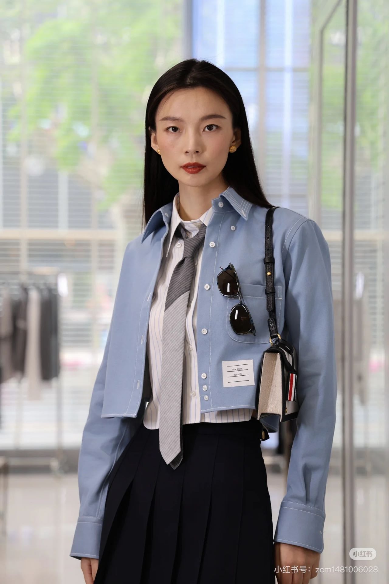 Tho 25fw denin shirt