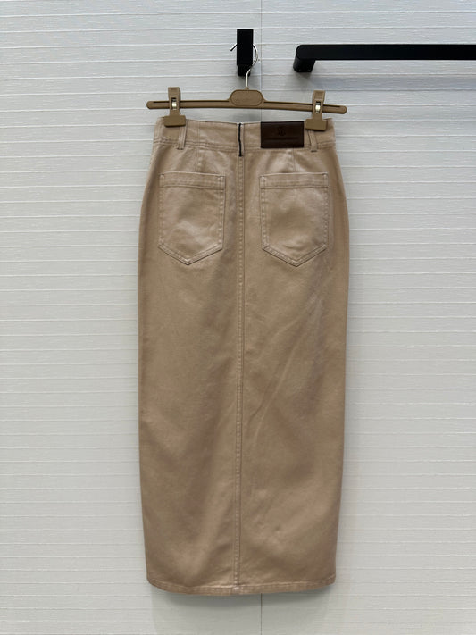 Brune 25fw denim skirts