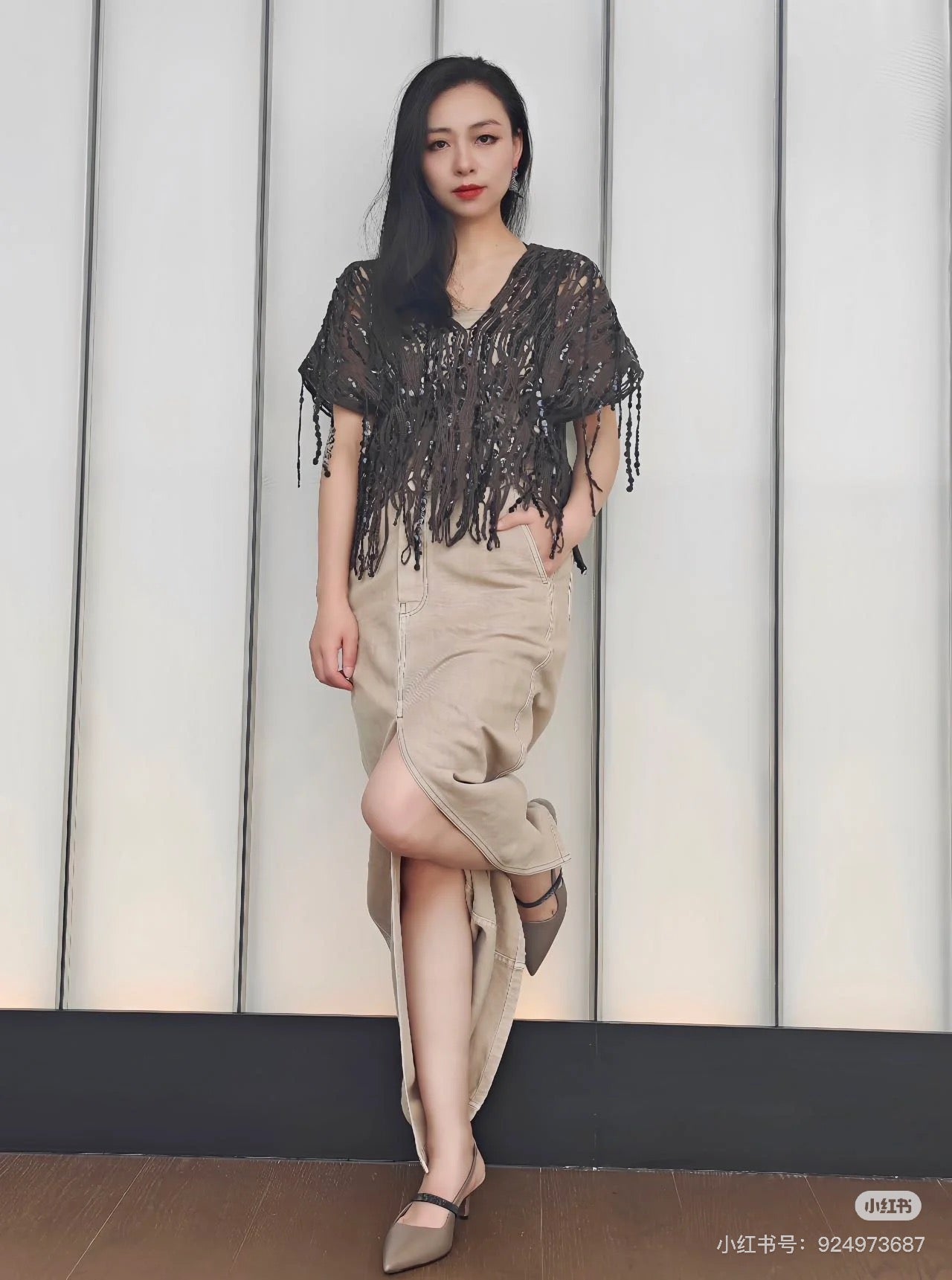 Brune 25fw denim skirts
