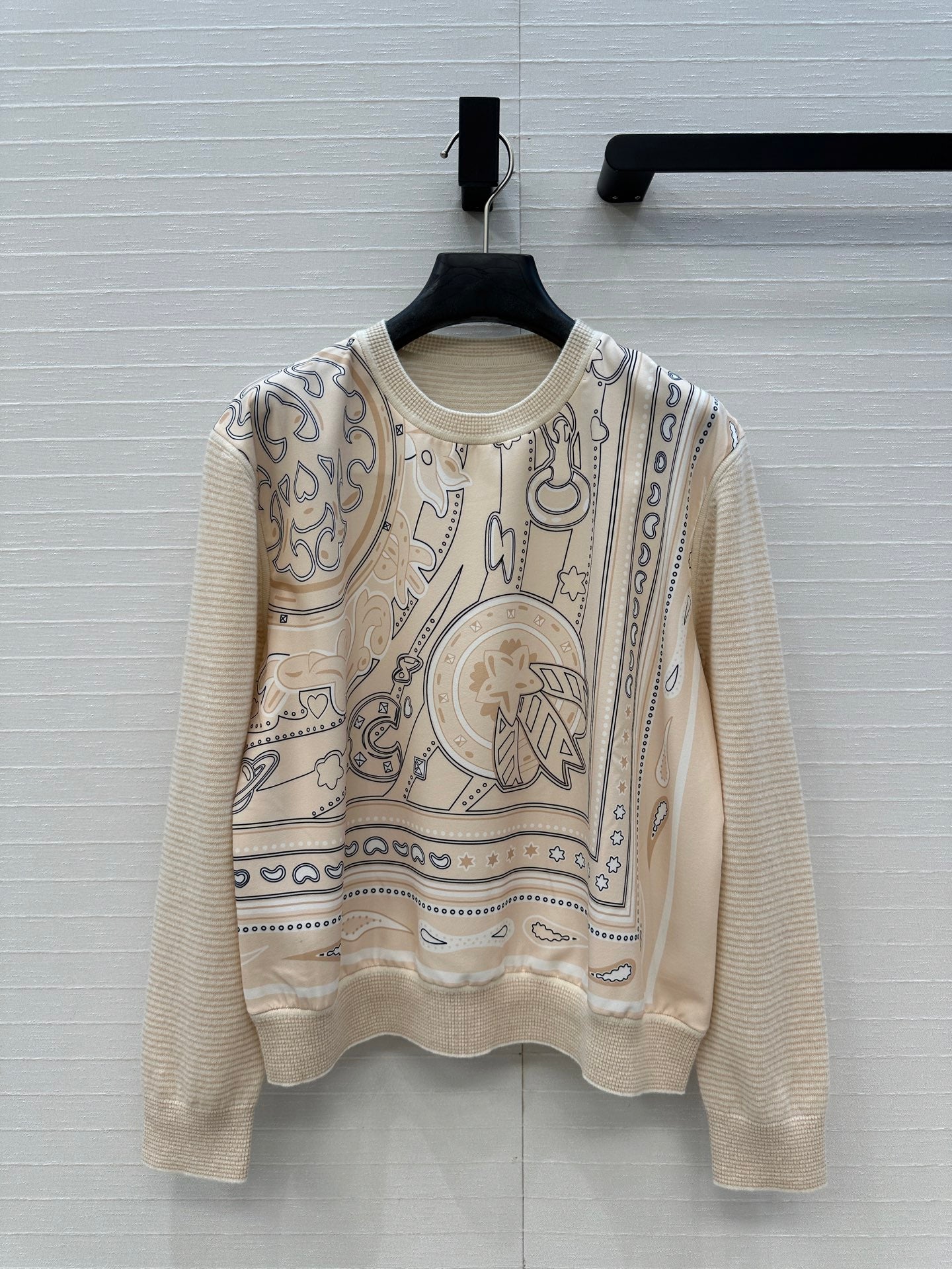Hom 25fw knitted shirt